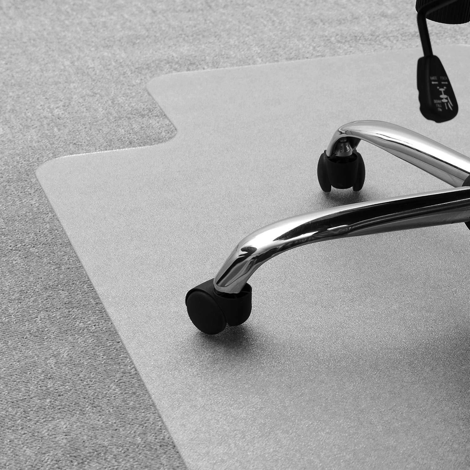 Ultimat FR1113423LR Polycarb Lip Chair Mat Low/Med Pile Carpets 48X53