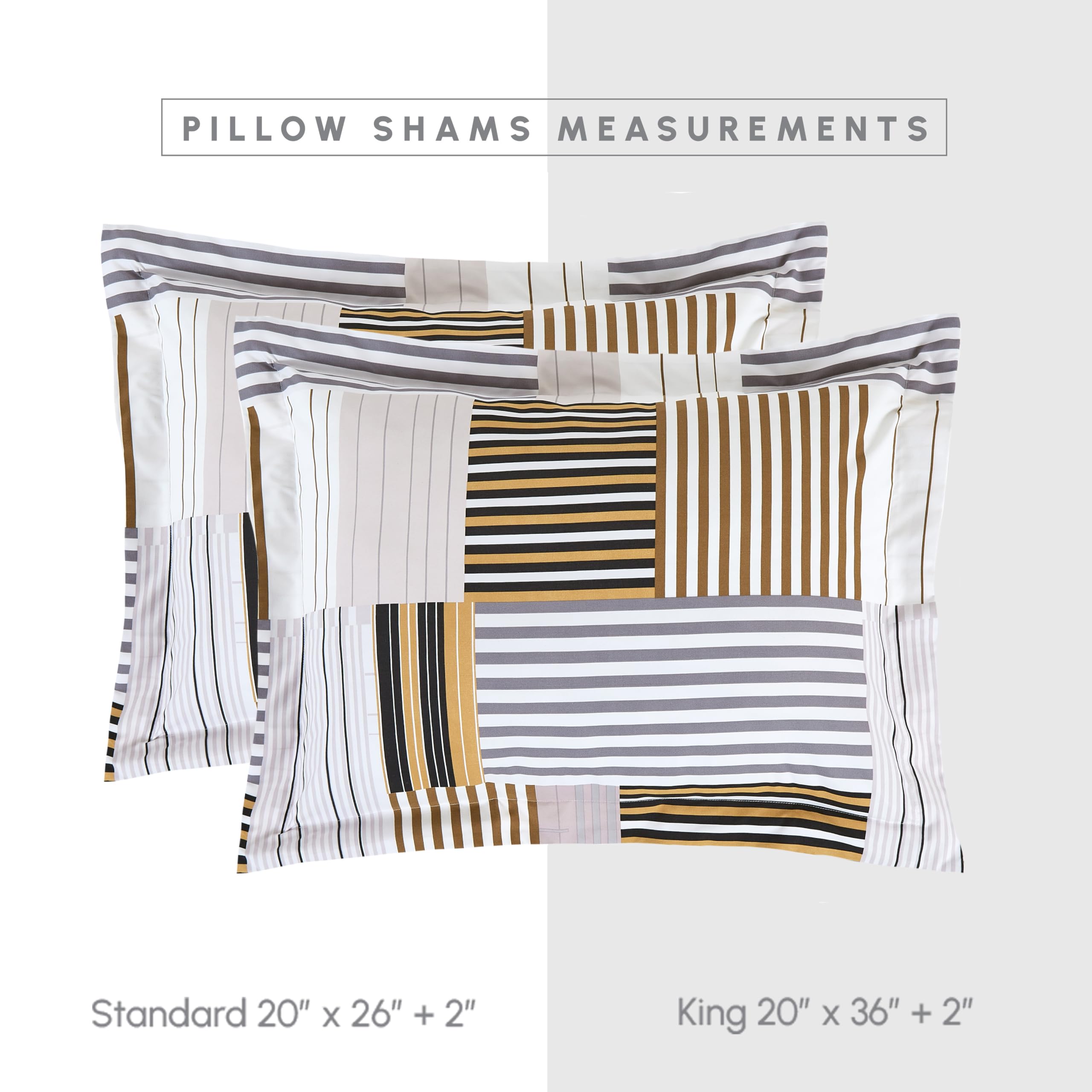 Elegant Comfort Silky Soft 8-Piece Animal Print Bed-In-A-Bag Comforter Set, Includes 4Pc Smart Sheet Set, Comforter, Decorative Pillow, Matching Pillowcases And Shams - Full/Queen, Gold