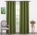 LE HAVRE Blackout Curtain 8 feet Pack of 1 Piece with 3 Layers Weaving Technology Thermal Insulated Draperies Energy Saving | Ol