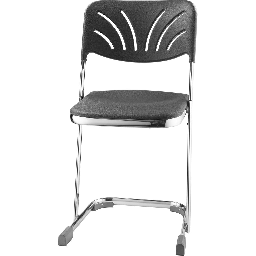 National Public Seating Elephant Z-Stool 18" Stool With Blow Molded Seat And Backrest