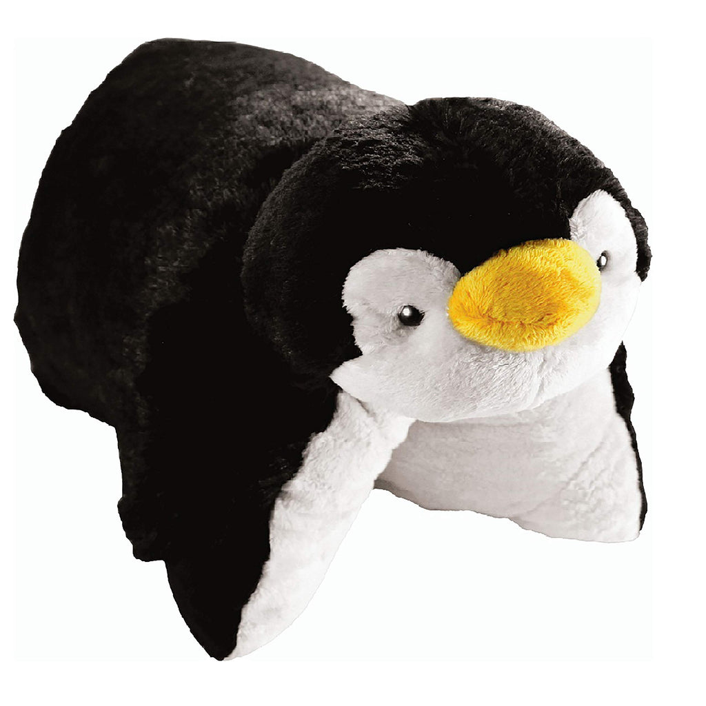 Pillow Pets Jumboz, Penguin, 30' Jumbo Folding Plush Pillow