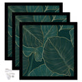 keibiubu Black 24x24 Picture Frame Set of 3, High Transparent Picture Frames for 24 x 24 Square Poster Photo Poster Certificate 
