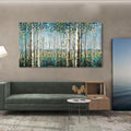 Large Wall Art for Living Room Landscape Birch Tree Wall Art Nature Canvas Wall Decor Wall Pictures for Bedroom Forest Painting 