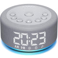 ?3 in 1? Sound Machine Alarm Clock Night Light White Noise Machine with 27 Sleeping Sounds for Baby Kids Adults 32 Level Volume 