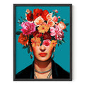 HAUS AND HUES Frida Kahlo Wall Art & Feminist Poster Frida Kahlo Poster Frida Art & Feminist Print Chicano, Latino, Chicana Art 