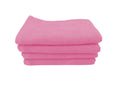BY LORA Terry Absorbent Fitness Towel, Pink, Set of 4