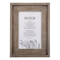 Creative Brands Faithworks-Pastor Appreciation Rustic Wall Art with Scripture, 11 x 15-Inch
