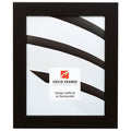 Craig Frames Bauhaus 125, 20x20 Picture Frame, Black Oak