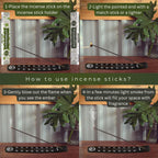 Trumiri Incense Sticks - Combo Pack Of 40 Insence-Sticks - 20 Citronella + 20 Eucalyptus - Insenses - Insents - Incents - Inscen