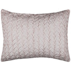 Rizzy Home Carly 20" x 36" Cotton King Sham in Pink
