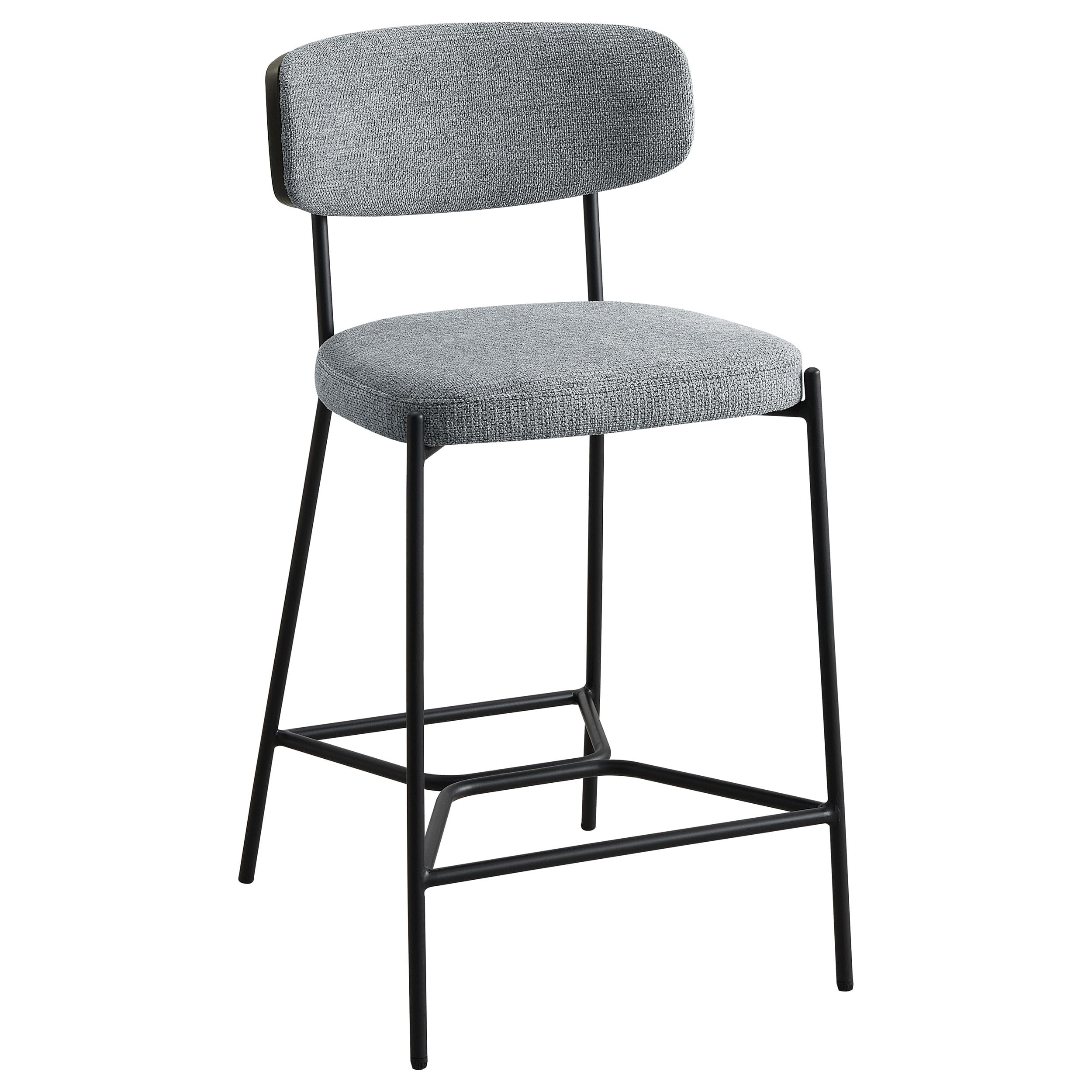 Coaster Home Furnishings Elison Counter Height Bar Stool Grey (Set of 2)