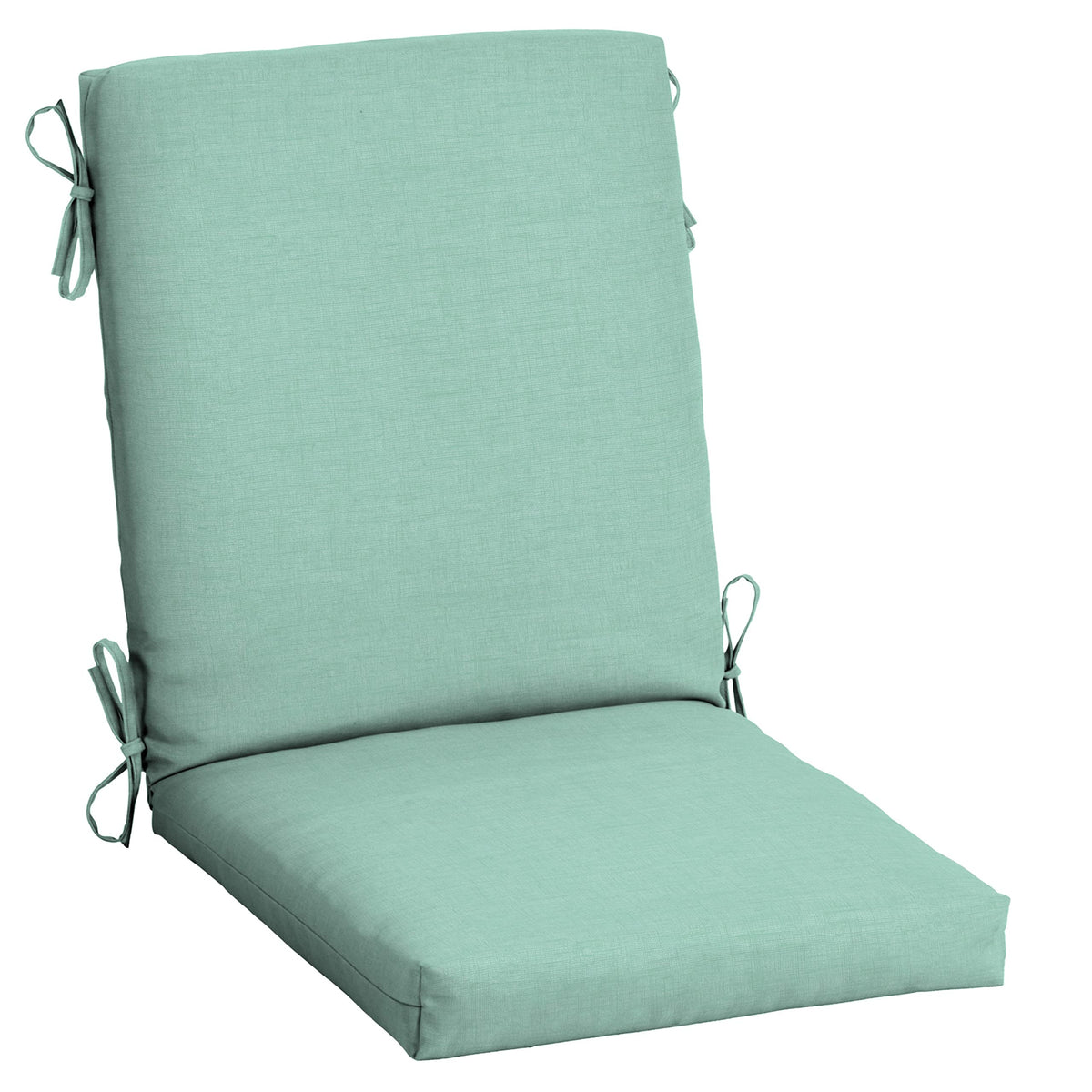 Arden Selections Earthfiber Outdoor Dining Chair Cushion, 20 X 20, Water Repellent, Fade Resistant, 1-Piece Cushion For Dining C