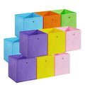 Garvee 12 Pack Storage Cubes, 10.2 Foldable Organizer for Cube Shelves