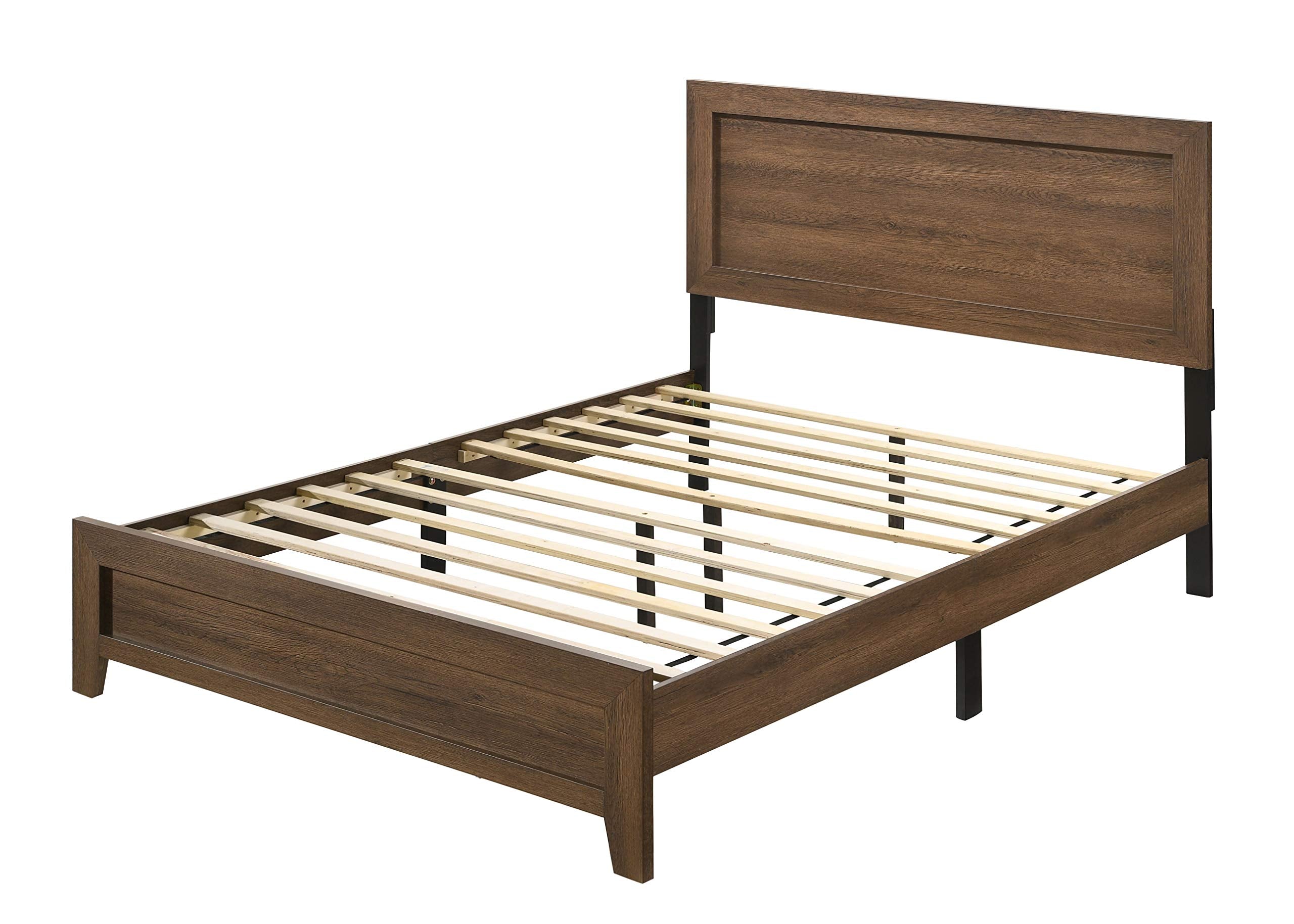 Acme Furniture Miquell Eastern King Bed In Oak