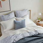 Topfinel Dusty Blue Decorative Throw Pillow Covers 12X12 Set Of 2, Soft Corduroy Small Couch Pillow Covers Windmill Textured Str