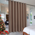 Ryb Home Partition Room Divider Curtains Blackout Privacy Seperating Space Vertical Blinds Windproof Light Block For Shared Apar