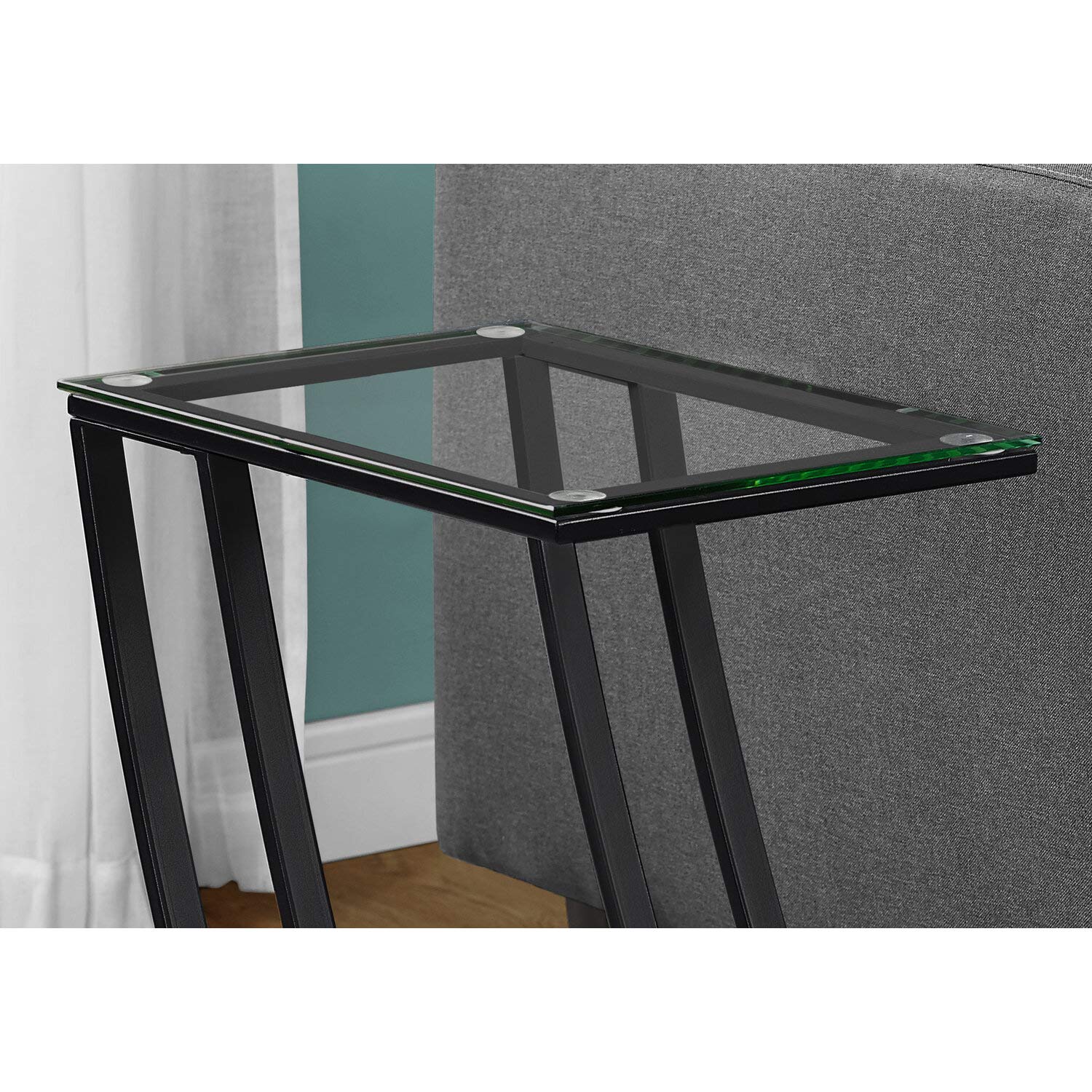 Monarch Specialties ACCENT TABLE One Size BLACK