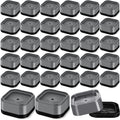 Ecally Furniture Risers Adjustable Bed Risers Desk Leg Risers 1.38' Stackable Heavy Duty Bed Lifts Risers Square Bed Raising Bl