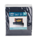Camco Life Is Better At The Campsite Camper/Rv Bunk Sized Bed Sheets | Features Vintage-Inspired Camping Theme On Red Plaid & Na
