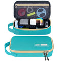 Echsrt Large Pencil Case, Aesthetic Pen Pouch With Big Capacity, Minimalist Portable Stationery Bag With Handle For Office Organ