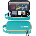 Echsrt Large Pencil Case, Aesthetic Pen Pouch With Big Capacity, Minimalist Portable Stationery Bag With Handle For Office Organ