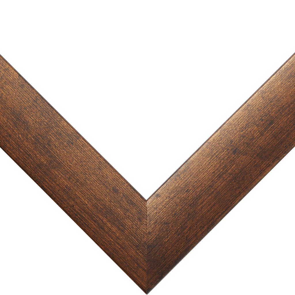 Craig Frames Contemporary, 8X8 Picture Frame, Rustic Copper