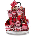 Ferraycle 20 Pcs Valentines Day Tiered Tray Decorations Set Farmhouse Plaid Gnome Heart Wooden Table Sign Tabletop Rustic Tiere