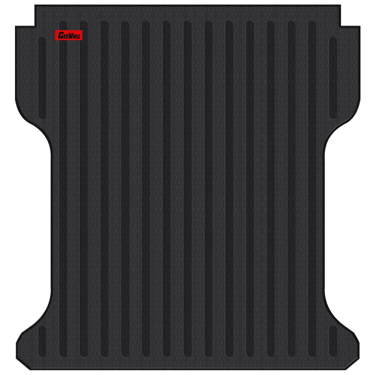 Geevoll Heavy Duty Rubber Truck Bed Mat For 2019-2025 Ram 1500, All Weather Custom Fit Crewcab 5.7 Ft (67.4 Inches) Bed Liner Fo