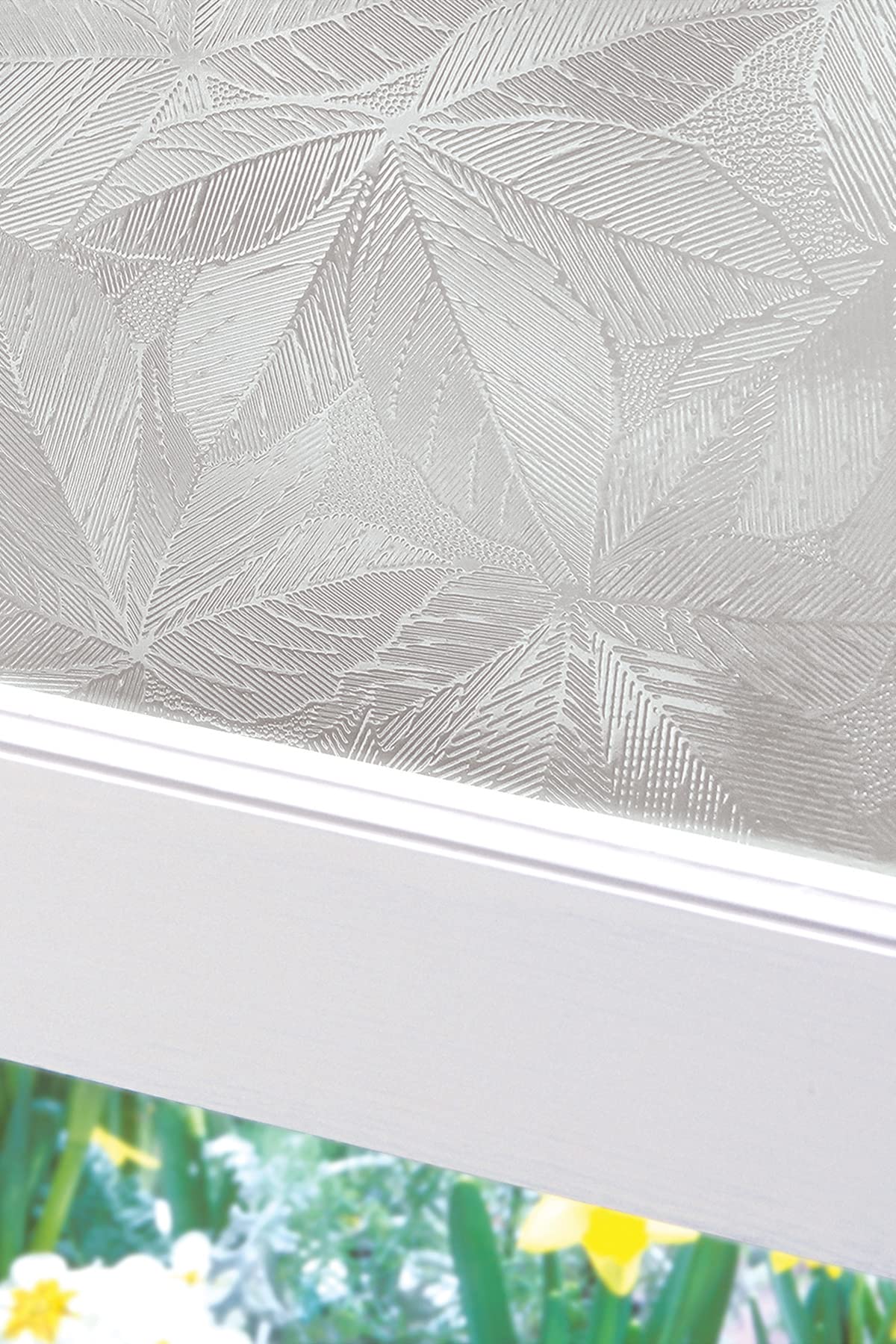 Artscape Elm | Window Privacy Film Textured Glass Pattern | Non-Adhesive & UV Protection | Easy to Apply & Removable | 24 x 36 i