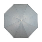 Oniva - A Picnic Time Brand Outdoor Canopy Sunshade Beach Umbrella 5.5' - Small Patio Umbrella - Beach Chair Umbrella, (Wave Break Gray Pattern)