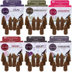 Blossom - Backflow Incense Cones For Waterfall - Scented Inscents-Cones - Peony, Lilac, Hyacinth, Tuberose, Honeysuckle, Violet