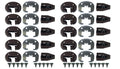 Kenlin Lot Of 10 Sets Of Improved Commercial Style Kenlin Rite-Trak Ii Model #168(Drawer Stop With Roller)
