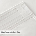 Miulee White Velvet Curtains 84 Inches Long 2 Panels - Luxury Pinch Pleated Room Darkening Window Drapes For Bedroom Living Room