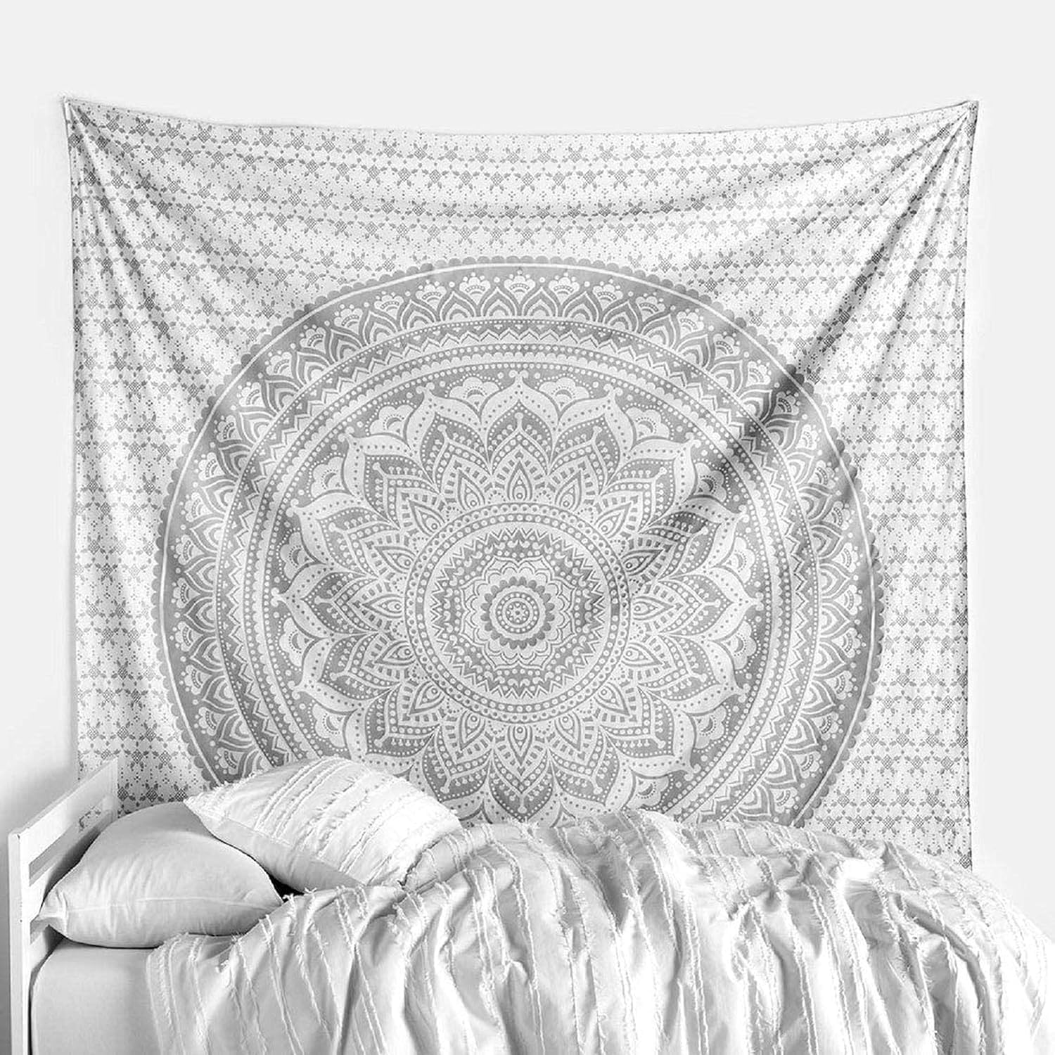 Popular Handicrafts Tapestry Wall Hanging Hippie Ombre Metallic Mandala Bohemian Hippy Intricate Indian Tapestries Bedspread 84