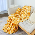 Bnuitland 90 Inches Waffle Funny Blanket,300 Gsm Double Sided Giant Funny Realistic Food Blanket With Waffle Pouch, Novelty Funn