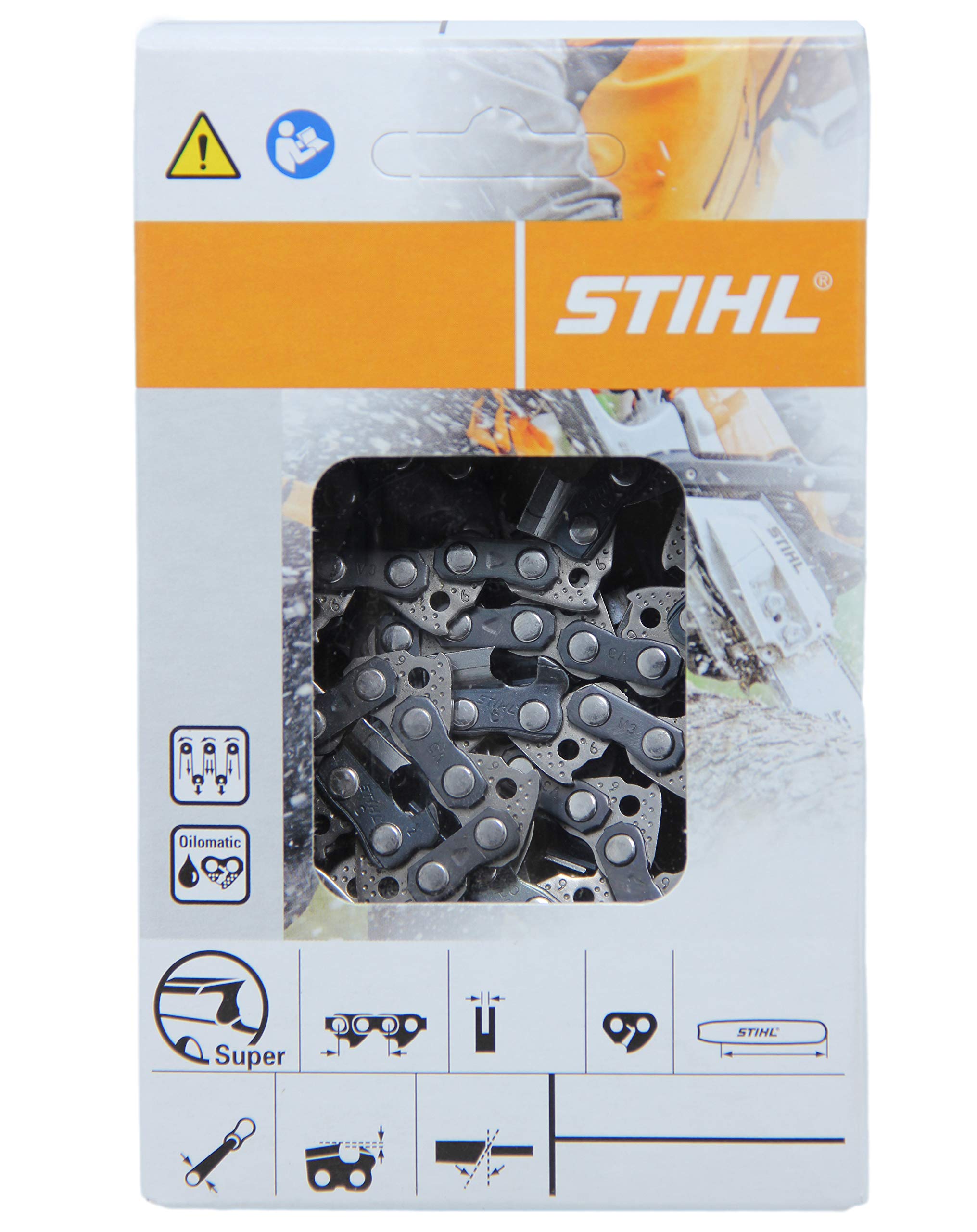 Stihl 26Rs 81 Rapid Super Chainsaw Chain 20' Bar .325 Pitch .063 Gauge