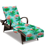 Beach Chair Cover, Lounge Chair Covers With Side Pockets 85 X 30,Thick And Quick Dry Lounge Chair Towel Cover For Sun Lounger, P