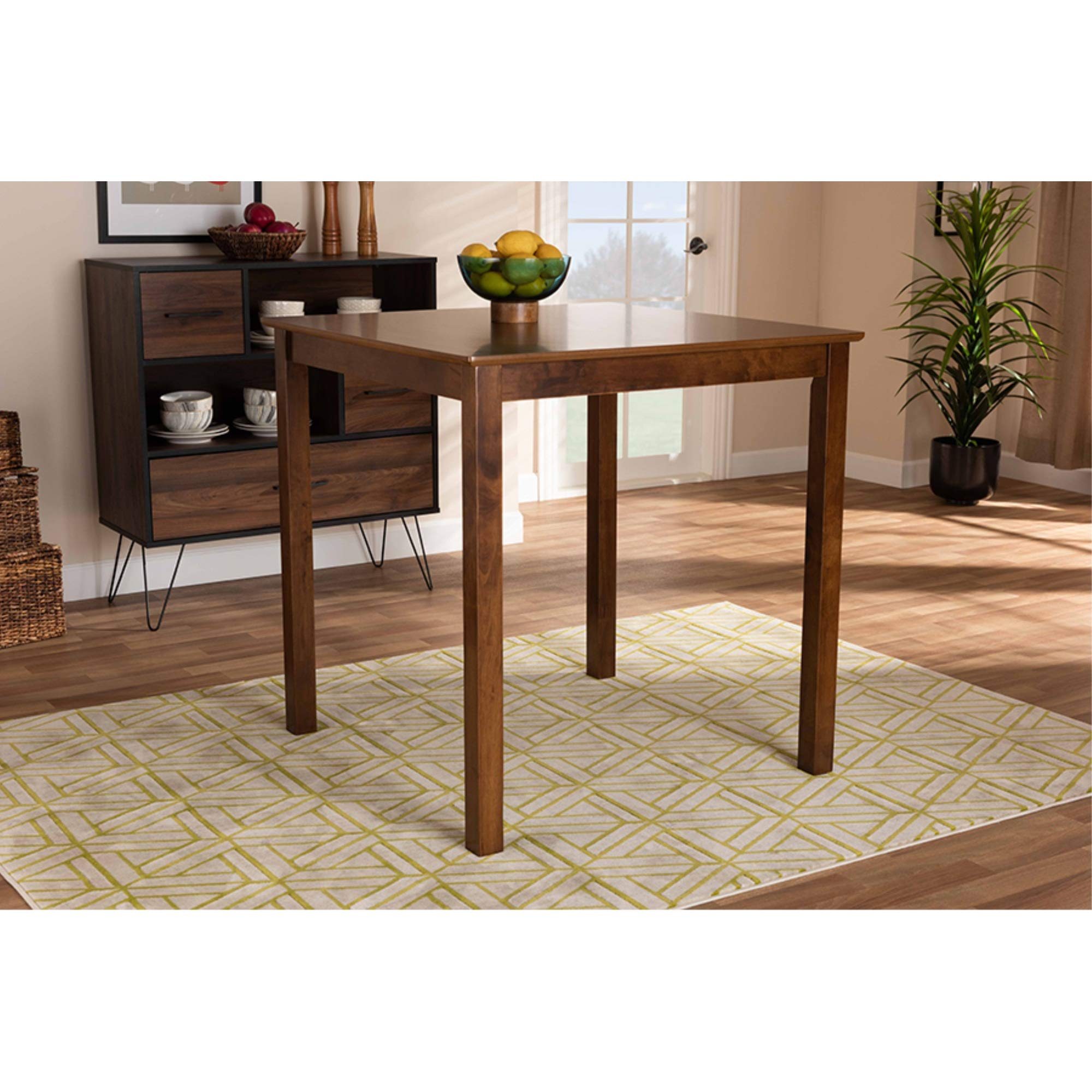 Baxton Studio Lenoir Counter Height Pub Table - Thumbnail 2