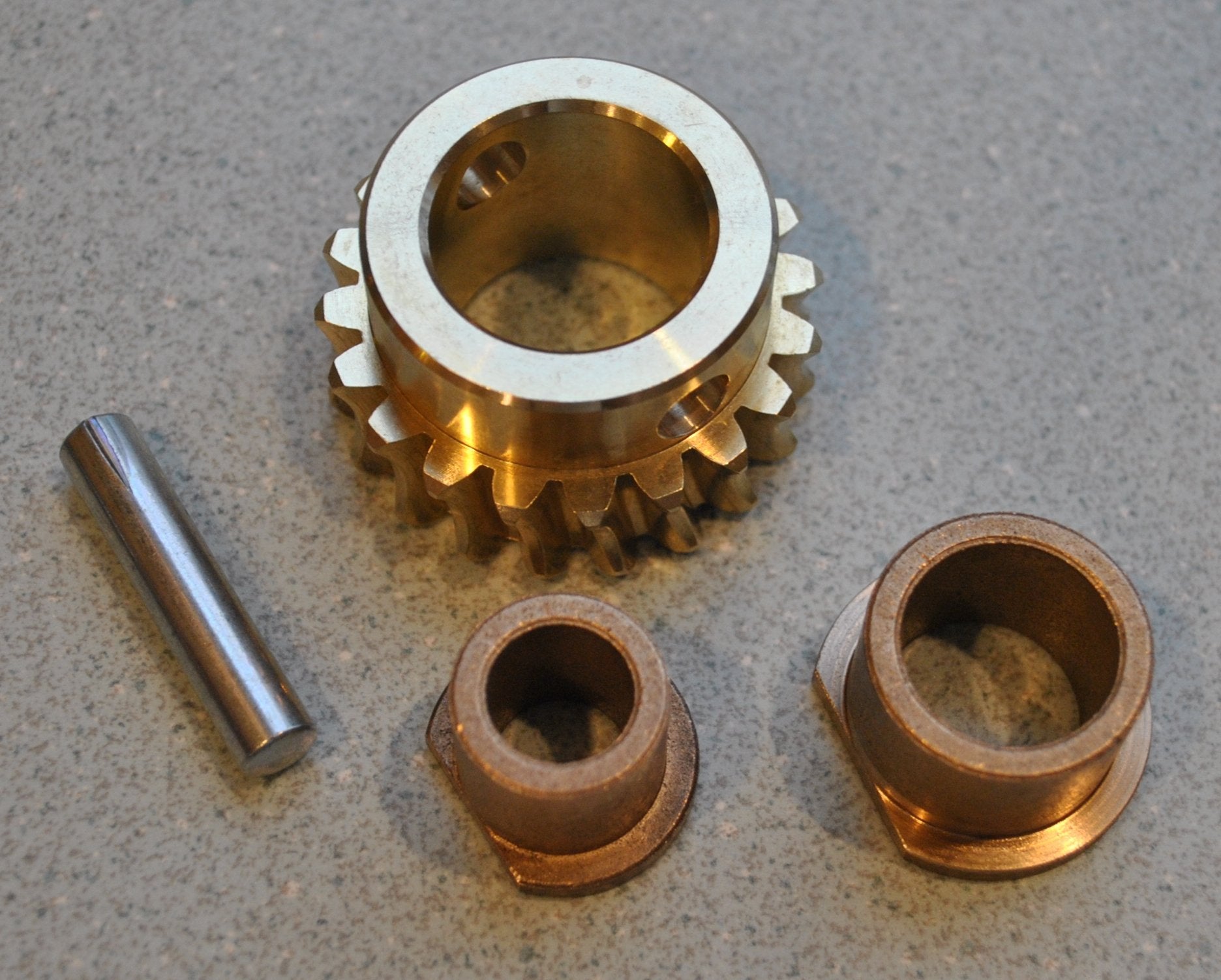 Ariens Compatible Worm Gear Bushing Pin Rebuild Kit 524026 Made In Usa