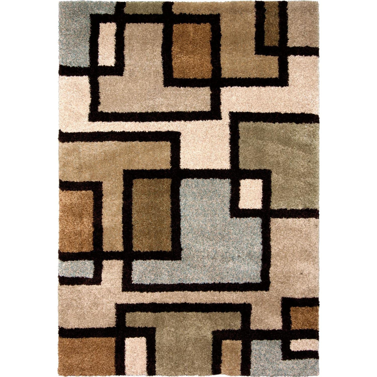 Orian Rugs Huffing Area Rug, 5'3&quot; X 7'6&quot;, Bisque