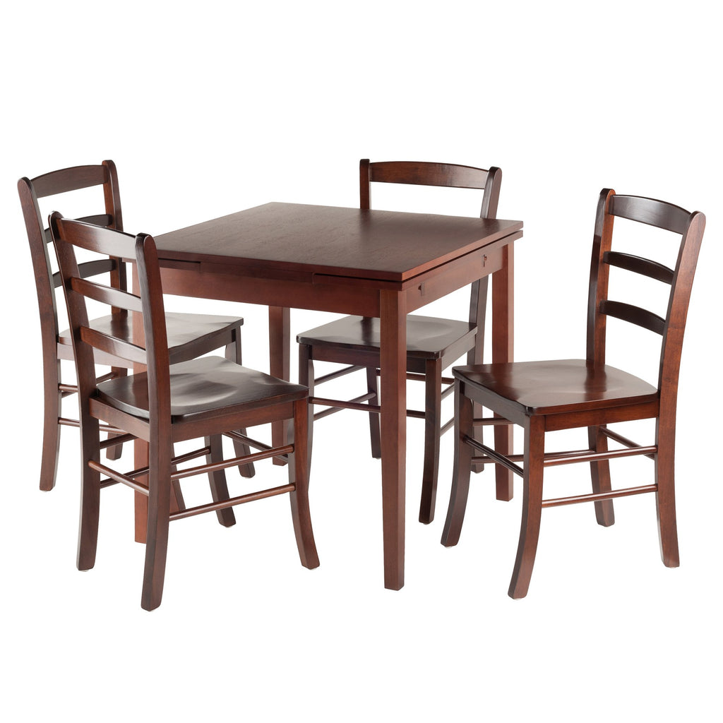 Winsome Pulman Dining, 48.03" W x 29.92" D x 29.29" H, Walnut