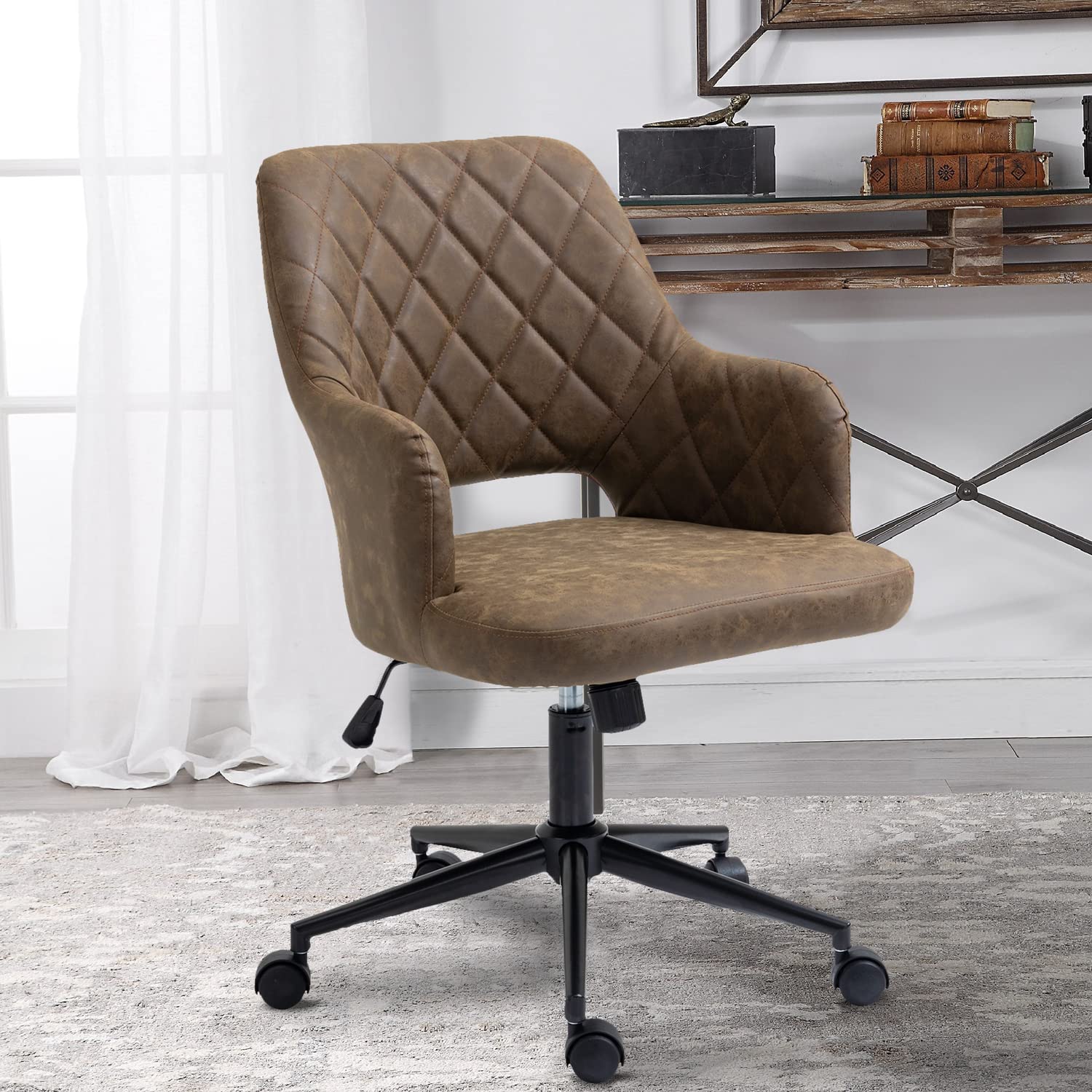 American Furniture Classics AW800 Office Chair, Mocha