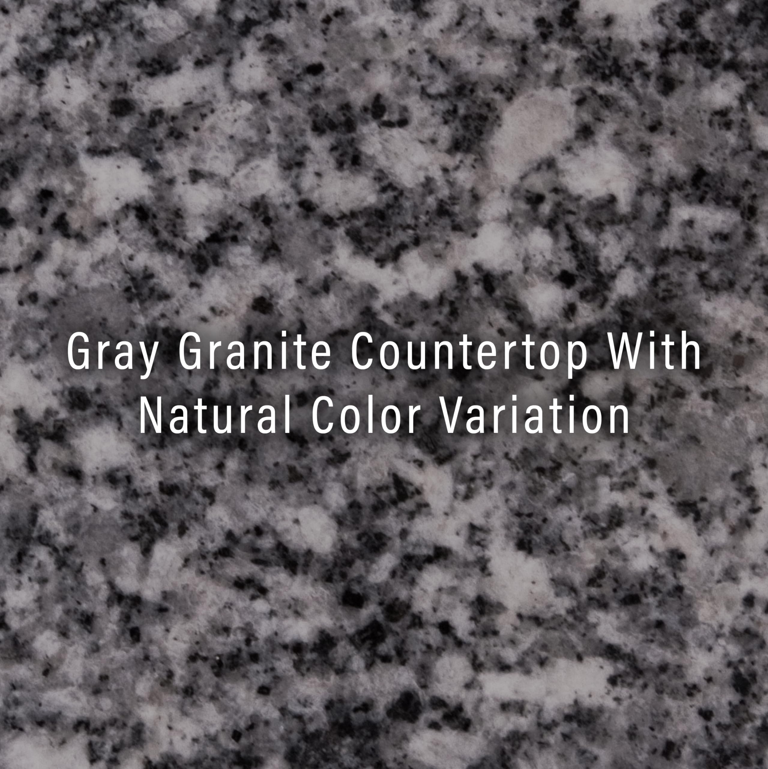 Crosley Furniture Cambridge Granite Top Small Portable Rolling Kitchen Island Storage Cart, Microwave Stand, White