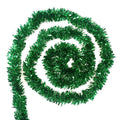 33 Feet Light Green Tinsel Garland for Christmas Tree Decorations Wedding Birthday Party Supplies