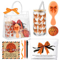 Roshtia 1 Set Basketball Gifts Glass Cup Makeup Bag Bracelet Hair Brush Compact Mirror Ballpoint Pen Card Inspirational Support 