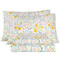 Bedlifes Floral Sheets King Ultra Soft Breathable Silky Flower Bed Sheets Deep Pocket 100% Microfiber Sheet Set 4 Piece King Siz
