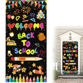 Welcome Back Decorations, Back To School Door Covers Decorative Welcome Back Classroom Door Decorations, Applicable To School We