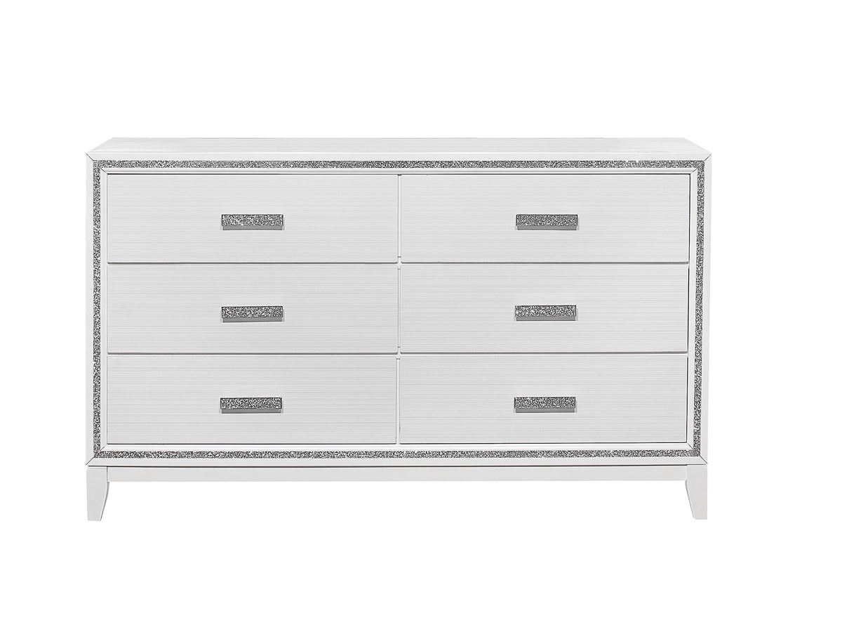 Global Furniture Usa Lily White Dresser