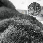 Exclusivo Mezcla Plush Fuzzy Fleece Bed Blanket King Size, Super Soft, Fluffy And Warm Blankets For Couch, Bed, All Season Use (