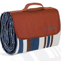 scuddles Extra Large Picnic & Outdoor Blanket Dual Layers for Outdoor Water-Resistant Handy Mat Tote Spring Summer Camping Blank